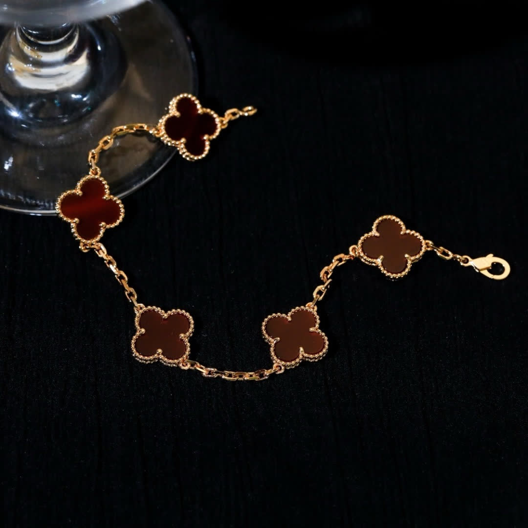 Van Cleef & Arpels Vintage Alhambra Gold Bracelet